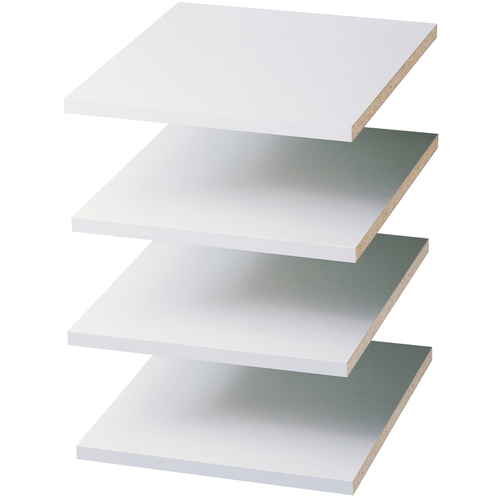 Easy Track 5033306 Shelf 12 W X 14 D White Wood Laminate   5033306 A.eps High 