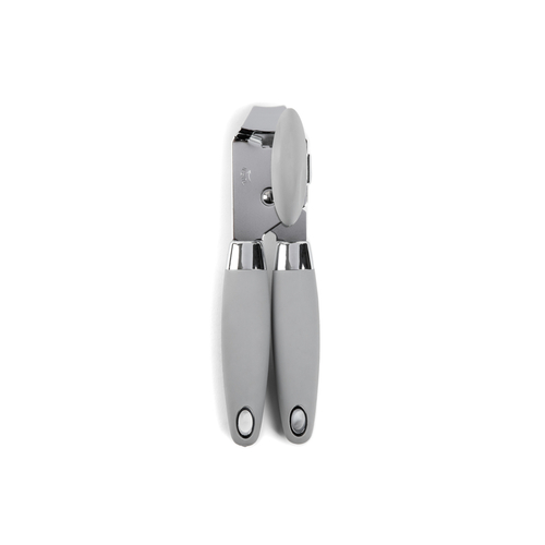 Can Opener Gray Silicone/Stainless Steel Manual Gray
