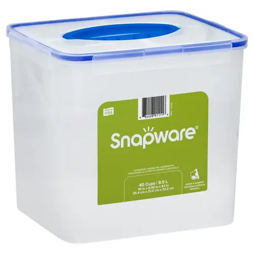 Food Storage Container 40 cups Clear Clear