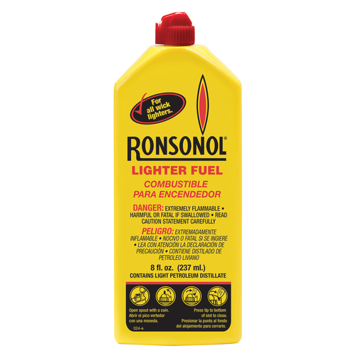 Ronson 99062-XCP24 Lighter Fuel Ronson Clear 8 oz Clear - pack of 24