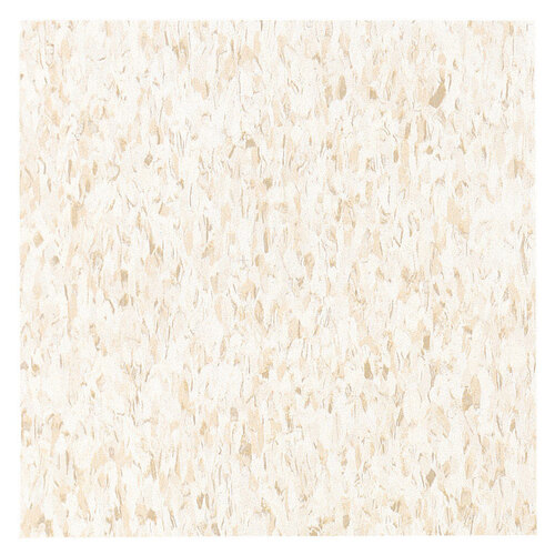Armstrong 5163829 Floor Tile 12" W X 12" L Standard Excelon Imperial Texture Fortress White / Beige Vinyl Floor T Fortress White / Beige