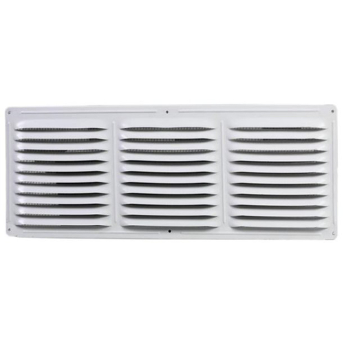 MaxxAir CX66WHT Continuous Soffit Vent 6" H X 16" W White Aluminum White