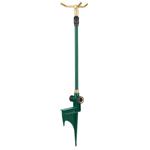 3-Arm Sprinkler Spike Base 1960 sq ft Green