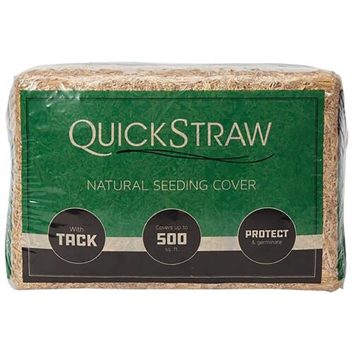 CleanStraw 004 Mulch Natural Straw 2.5 cu ft Natural