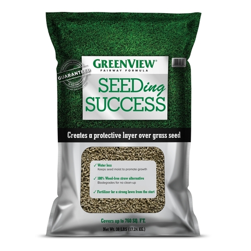 GreenView 23-29831 Grass Seed Protector Seeding Success All Grasses Sun or Shade 38 lb