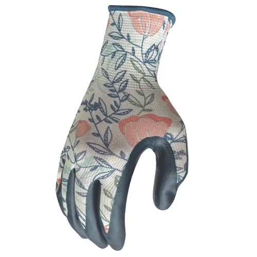 Gardening Gloves M Nitrile Multicolored Multicolored