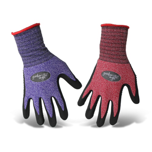 Boss 8444L Dotted Gloves Guardian Angel Women's Outdoor Stretchy Dipped Assorted L Assorted