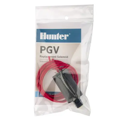 Hunter 24V AC PGV Solenoid Black