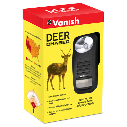 VANISH P7841 Electronic Pest Repeller Deer Chaser Battery-Powered For Deer