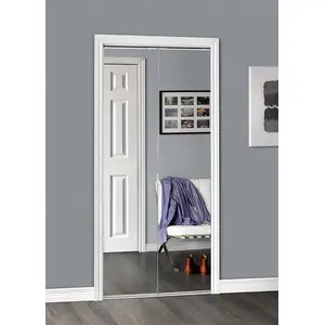 Erias 77.93 in. H X 23.5 in. W Bifold Mirrored Door Erias 77.93 in. H X 23.5 in. W Bifold Mirrored Door