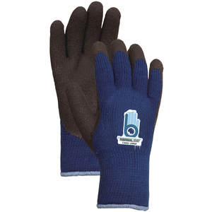  Bellingham C4005L Extra Heavy-Duty Insulated Thermal Knit Work  Glove, Heavy-Duty Acrylic Liner and Black Rubber Palm, Large, Blue : Work  Gloves : Tools & Home Improvement