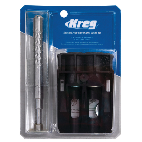 Kreg KPHA740 Drill Guide Kit Custom Plug Cutter