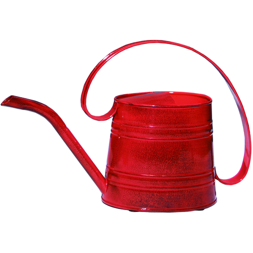 Robert Allen MPT01507 Watering Can Cayenne Red 0.5 gal Metal Danbury Cayenne Red