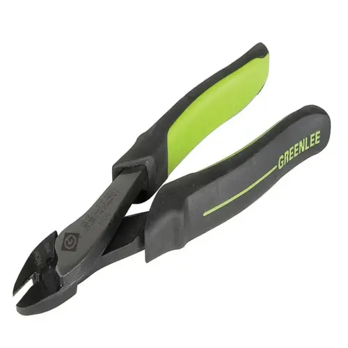 Greenlee KP1022 Terminal Crimping Tools, 9 1/2", 10-22 AWG, Double Cushioned Handle, Green/Black