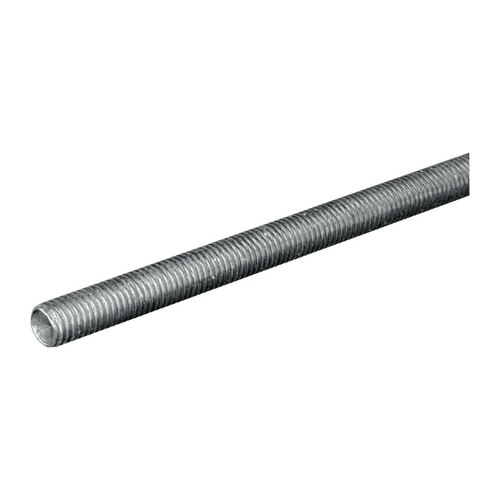 Threaded Rod 10-32" D X 36" L Steel Zinc-Plated