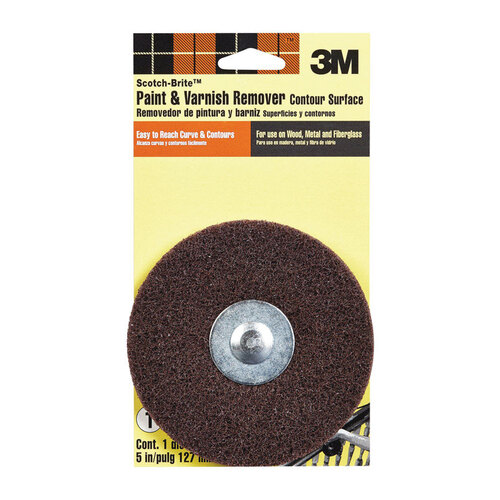 4.75 x 9 In. Contoured Surface Paint & Varnish Remover Disc