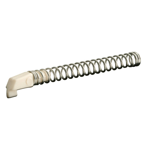 Slide Bolt White Plastic 0.18" H X 5" W X 1-1/2" L White