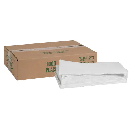 LAPACO 200-003 Lapaco 10Inch By 14 Inch Straight Edge Placemat, 1000 Each
