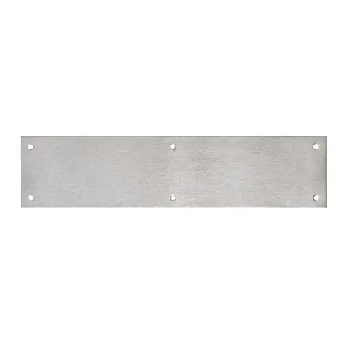 Push Plate 3-1/2" H X 15" L Brushed Stainless Steel Stainless Steel Brushed Stainless Steel