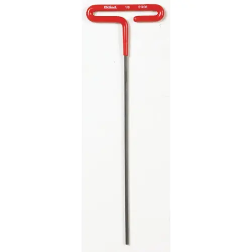 Eklind 51908 Hex Key: T-Handle Cushion Grip Arm Red
