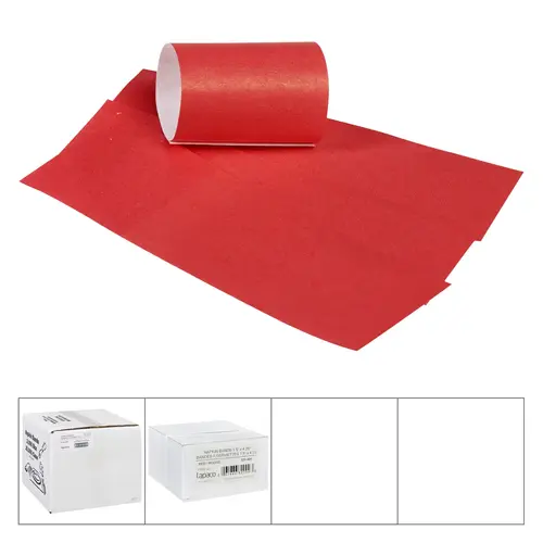 Lapaco 1.5'' By 4.25'' Red Napkin Band, 20000 Each