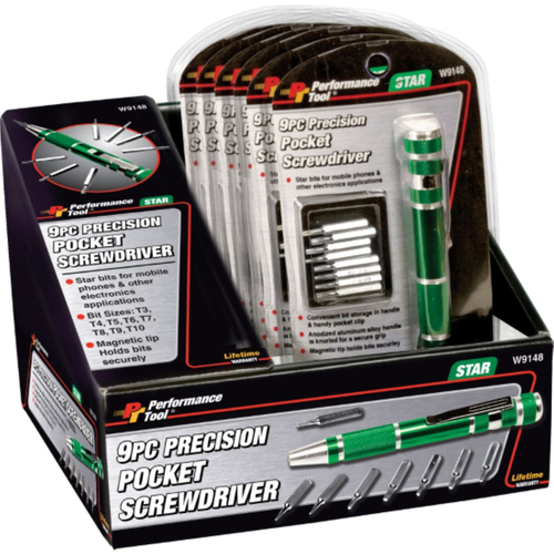 Precision Screwdriver Set Green