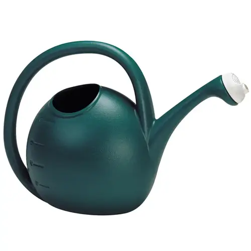 2 Gal. Greenish Blue Poly Adjustable Flow Watering Can