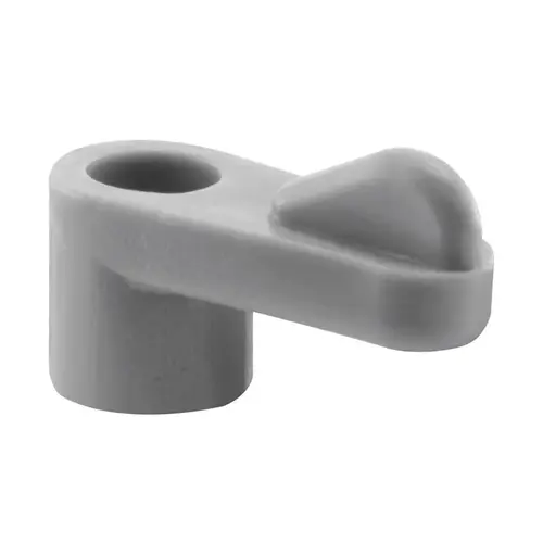 Window Screen Clip with Screw, Plastic, Gray