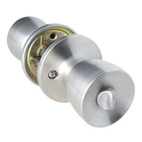 Privacy Lockset Satin Chrome 1-3/4" Satin Chrome