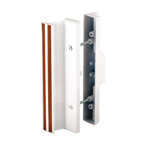 PrimeLine 141844 Sliding Screen Door Latch/Pull Wood Tone Steel Indoor