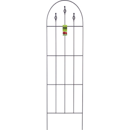 Gardman R560 Garden Trellis 48" H Black Steel Black
