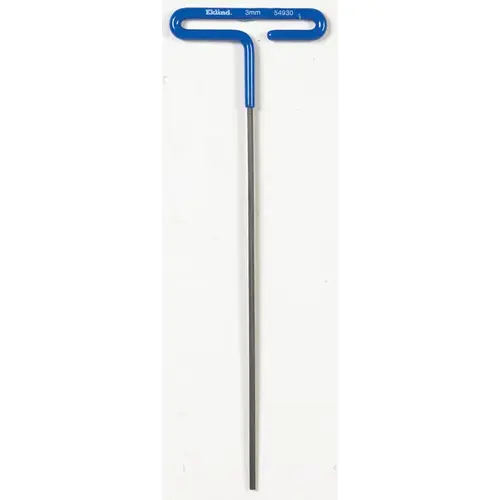 Eklind 54930 Hex Key 3 mm Metric T-Handle Blue