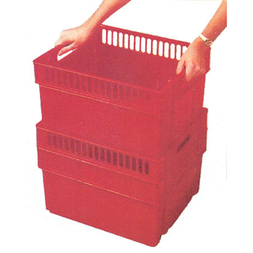 Storage Basket 13-5/8" L X 11-5/8" W X 7-5/8" H Red Red