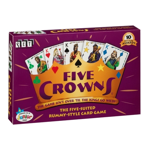 Playmonster 4001 Card Game Five Crowns Multicolored 116 pc Multicolored
