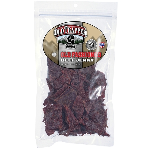 Old Trapper 22112T Beef Jerky Old Fashioned 10 oz Bagged