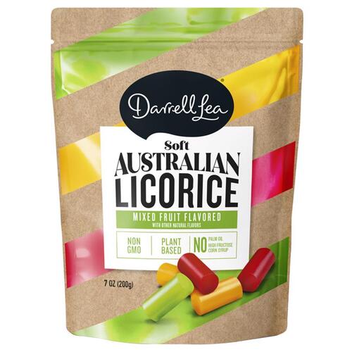 Darrell Lea DL08931-XCP8 Licorice Mixed Fruit 7 oz - pack of 8