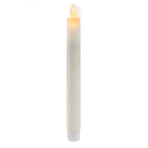 Flameless Flickering Candle Darice Ivory Unscented Scent Taper 1 oz Ivory