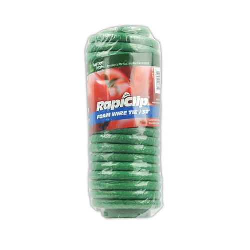 Luster Leaf 835 Plant Tie Rapiclip 0.27 W Green Foam Green