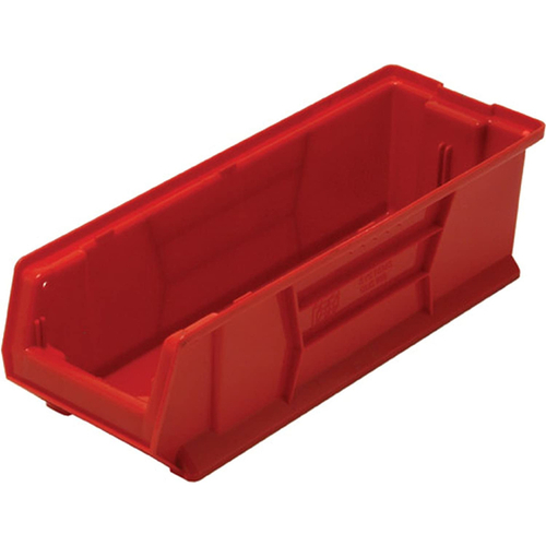 Storage Bin Hulk 8.25" W X 7" H Heavy Duty Polypropylene 1 compartments Red Red