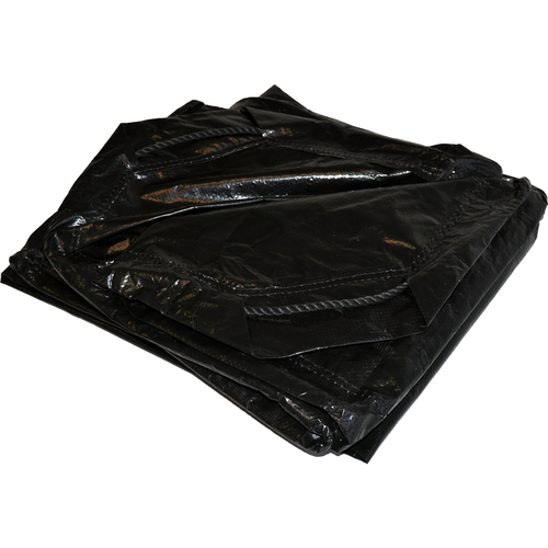 Tarp . Dry Top 9 ft. W X 9 ft. L Heavy Duty Polyethylene Black Black