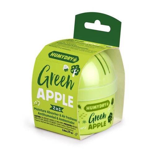 Humydry USA44125C12 Moisture Absorber & Air Freshener Green Apple Scent 2.64 oz Solid