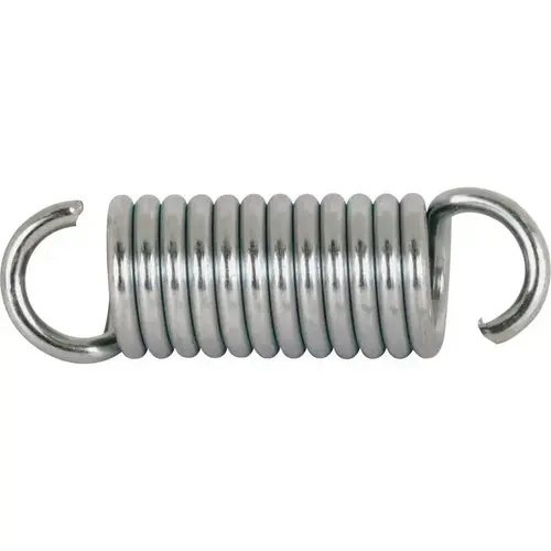 Spring 1-5/8" L X 1/2" D Extension Nickel-Plated Pair
