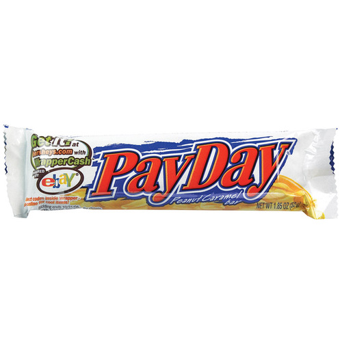 PayDay 10700-80723 Candy Bar Peanut and Caramel 1.85 oz