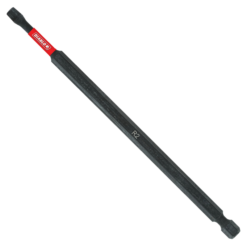 Diablo DSQ26P1 Screwdriver Insert Bit, #2 Drive, Square