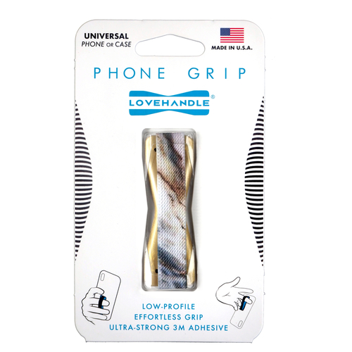 Phone Grip Multicolored Marble Chic For All Mobile Devices Multicolored
