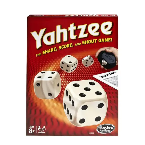 Hasbro HSB00950 Yahtzee Classic Game 7 pc