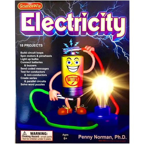 Science Wiz 7800 Electricity Kit Games/Science STEM Learning