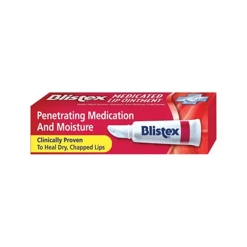 Blistex 21220 Medicated Lip Ointment No Scent 0.21 oz