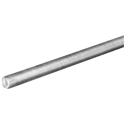 SteelWorks 11071 Threaded Rod 36" L ZincPlated Steel