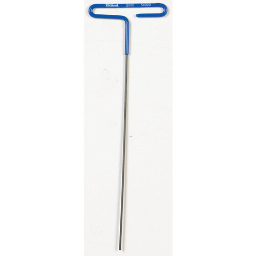 Power Hex Key 2 mm Metric T-Handle Blue